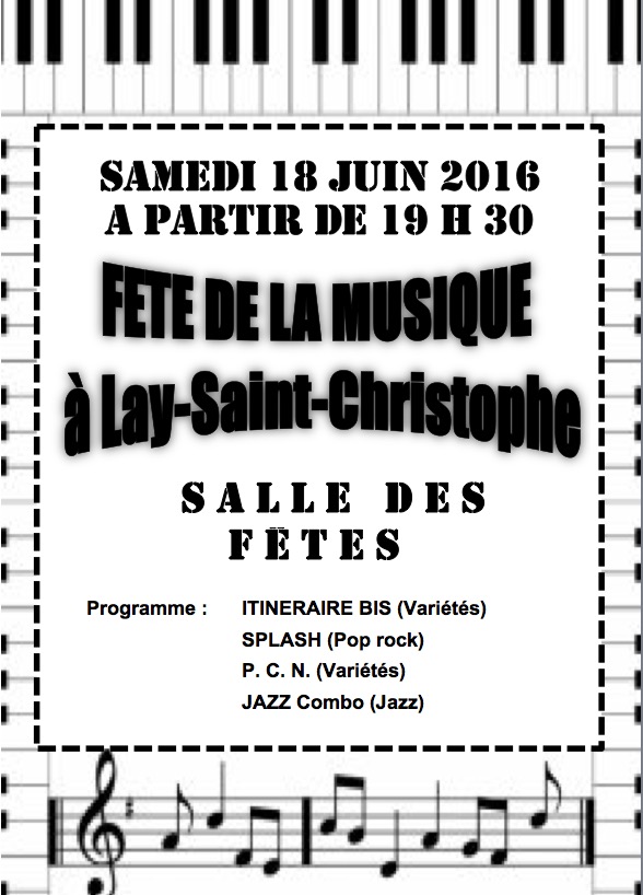 Fete de la musique 2016